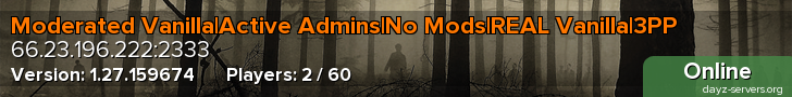 Moderated Vanilla|Active Admins|No Mods|REAL Vanilla|3PP