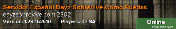 Servidor Español Dayz Sobrevive Como Puedas