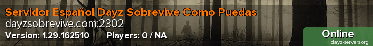 Servidor Español Dayz Sobrevive Como Puedas