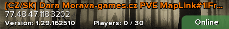 [CZ/SK] Dara Morava-games.cz PVE MapLink#1|Frostline