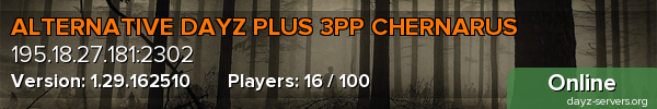 ALTERNATIVE DAYZ PLUS 3PP CHERNARUS