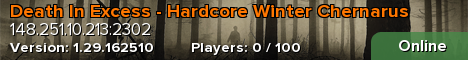 Death In Excess - Hardcore Winter Chernarus