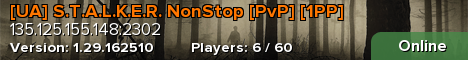 [UA] S.T.A.L.K.E.R. NonStop [PvP] [1PP]