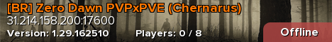 [BR] Zero Dawn PVPxPVE (Chernarus)