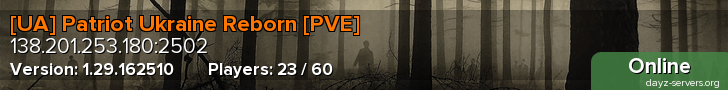 [UA] Patriot Ukraine Reborn [PVE]