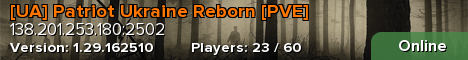 [UA] Patriot Ukraine Reborn [PVE]
