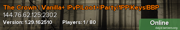 The Crown | Vanilla+ |PvP|Loot+|Party|1PP|Keys|BBP