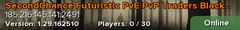 SecondChance Futuristic PvE PvP Traders Black Market