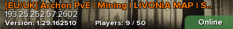 [EU/UK] Archon PvE | Mining | LIVONIA MAP | Staffed