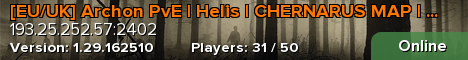 [EU/UK] Archon PvE | Helis | CHERNARUS MAP | Cars | Staffed