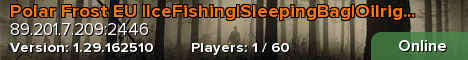 Polar Frost EU |IceFishing|SleepingBag|Oilrig|More