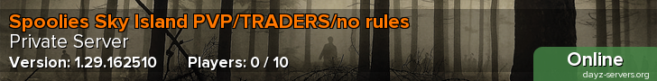Spoolies Sky Island PVP/TRADERS/no rules