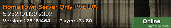 HomeTown Server Only PVE UA