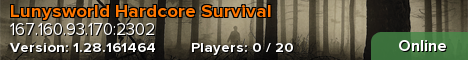 Lunysworld Hardcore Survival