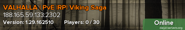 VALHALLA | PvE |RP| Viking Saga