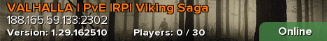 VALHALLA | PvE |RP| Viking Saga