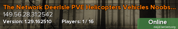 The Network DeerIsle PVE Helicopters Vehicles Noobs Welcome