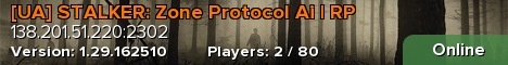 [UA] STALKER: Zone Protocol Ai | RP