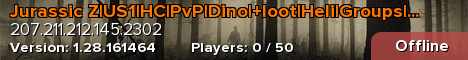Jurassic Z|US1|HC|PvP|Dino|+loot|Heli|Groups|AI|BBP