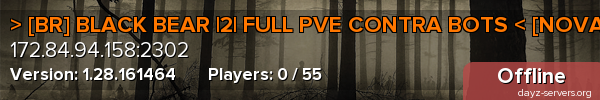 > [BR] BLACK BEAR |2| FULL PVE CONTRA BOTS < [NOVA TEMPORADA