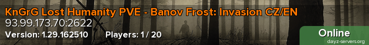 KnGrG Lost Humanity PVE - Banov Frost: Invasion CZ/EN