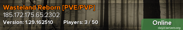 Wasteland Reborn [PVE/PVP]