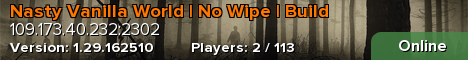 Nasty Vanilla World | No Wipe | Build