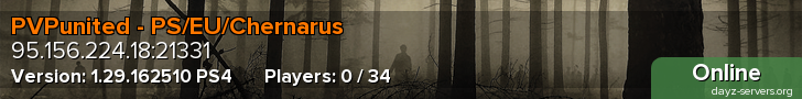 PVPunited - PS/EU/Chernarus