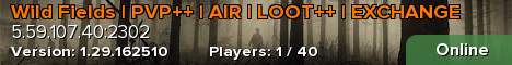 Wild Fields | PVP++ | AIR | LOOT++ | EXCHANGE