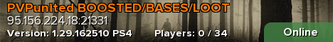 PVPunited BOOSTED/BASES/LOOT