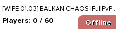 [WIPE 01.03] BALKAN CHAOS |FullPvP|CodeLock|RaidTime|Mission