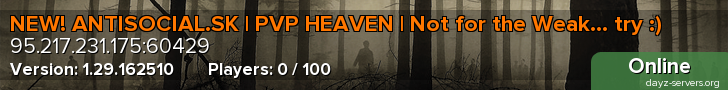 NEW! ANTISOCIAL.SK | PVP HEAVEN | Not for the Weak... try :)