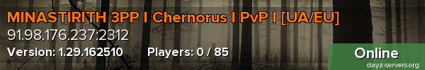 MINASTIRITH 3PP I Chernorus I PvP I [UA/EU]