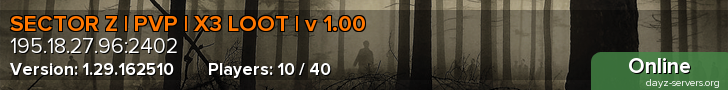 SECTOR Z | PVP | X3 LOOT | v 1.00