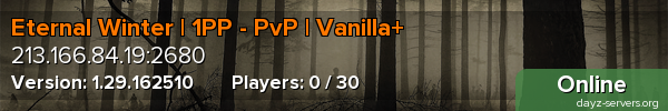 Eternal Winter | 1PP - PvP | Vanilla+
