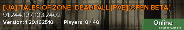 [UA] TALES OF ZONE: DEADFALL [PVE][OPEN BETA]