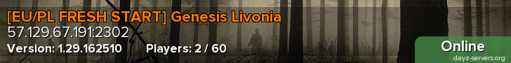 [EU/PL] Genesis Livonia | VANILLA+ | 1PP | TICKET RAID