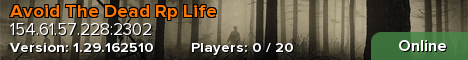 Avoid The Dead Rp Life