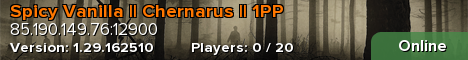 Spicy Vanilla || Chernarus || 1PP