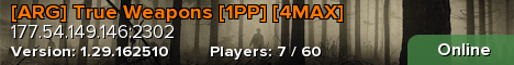[ARG] True Weapons [1PP] [4MAX]