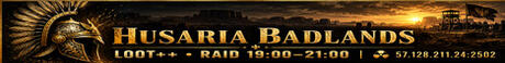 #3 Husaria [PL]Badlands+Mods Loot++ Map  Raid Heli Cars